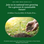 The Service invites you to nationwide tree growing exercise tomorrow May, 10th 2024.