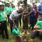 The ongoing week-long Mt. Elgon tree planting campaign